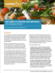 SDG Target 12.3 on Food Loss and Waste: 2025 Progress Report